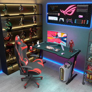 Aor Esports Z2 Gaming Desk Black