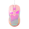 Wired game mouse hole hollow-out light game lightweight esports mouse