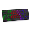 Wired keyboard three color light office game cross border desktop laptop keyboard