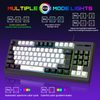 Gaming keyboard G69 Wired keyboard Mechanical feel esports RGB Glow 87 keys office home