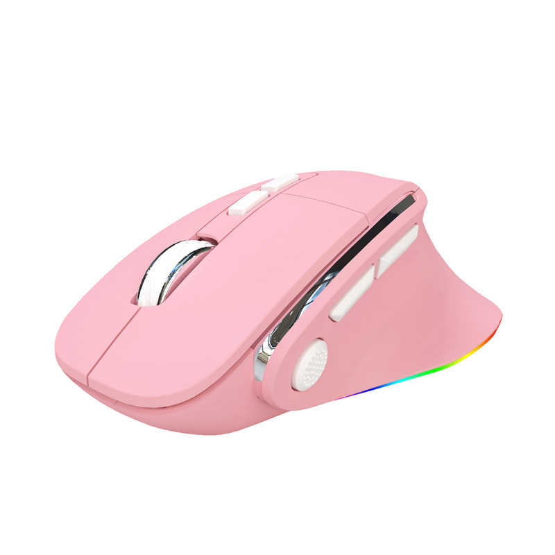 2.4g wireless mouse dual mode wired wireless horse light charging gaming mouse