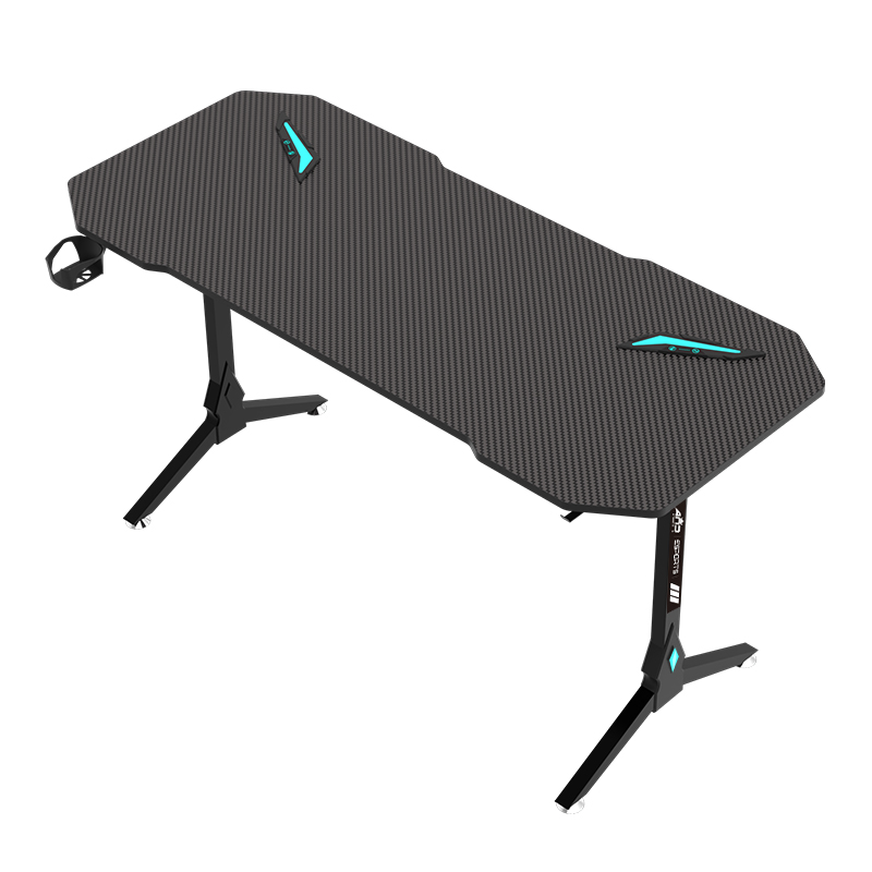 Ergonomic Design Eco-friendly Particle Board 180cm Gaming Desk S1-Y