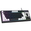 Gaming keyboard G69 Wired keyboard Mechanical feel esports RGB Glow 87 keys office home